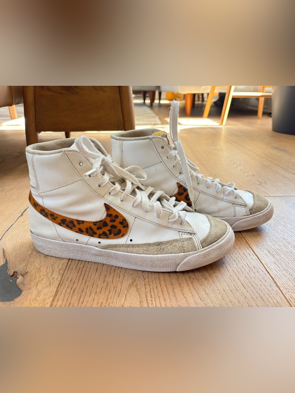 Nike Blazer High Tops in LEOPARD π, 9.5